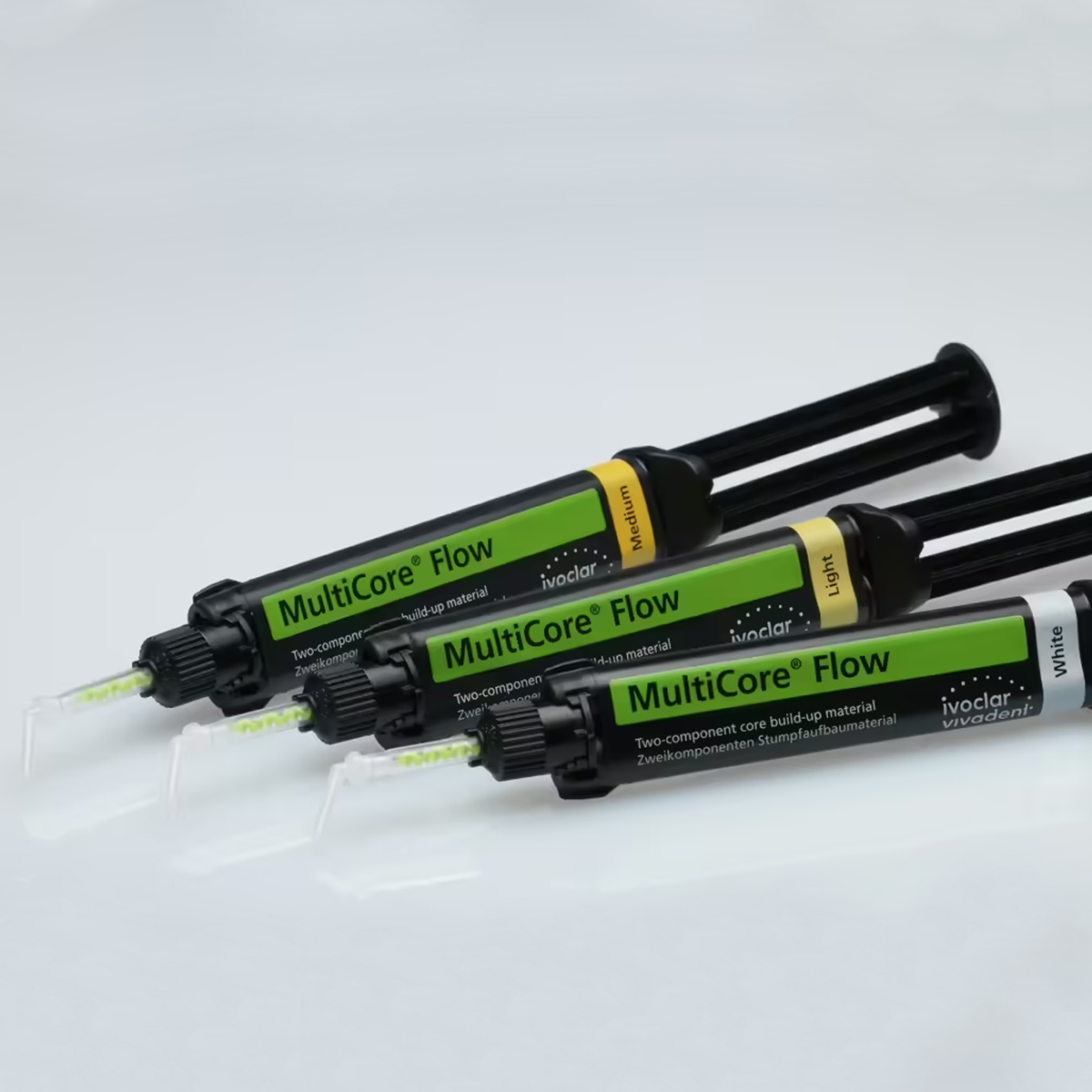 Ivoclar MultiCore Flow | Dual-Cure Core Build-Up Composite Material | Automix Syringe | Dental Restorative Material