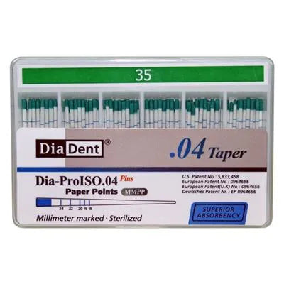 Diadent Paper Point 4% mdental
