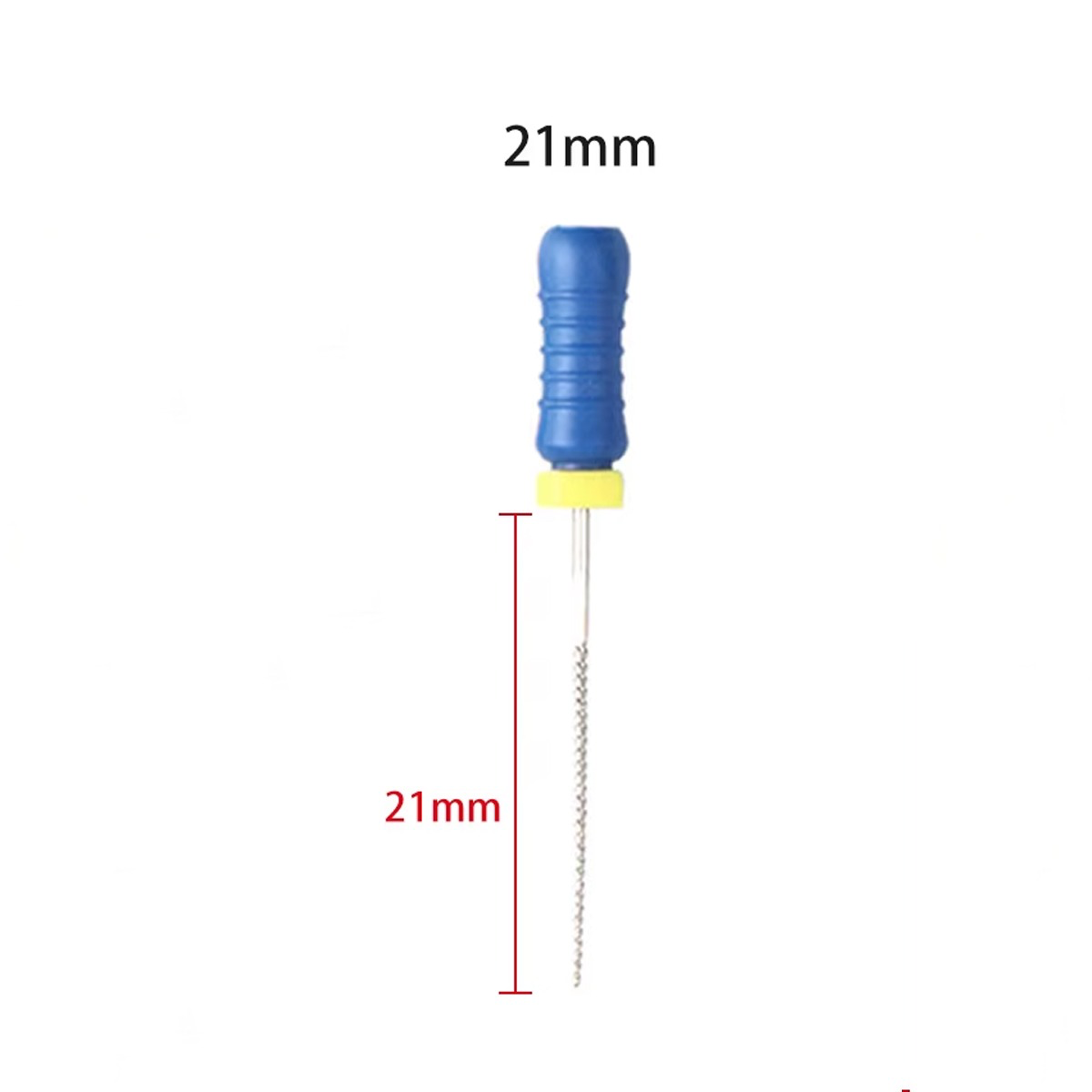 MANI K-Files 21mm | Stainless Steel Endodontic Hand Files | ISO Sizes |
