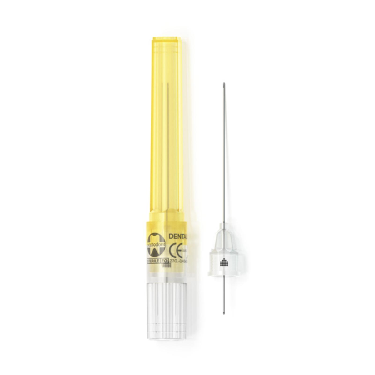 Septodont Septoject® 27G Dental Needles | Sterile Triple-Bevel Siliconized Needles |