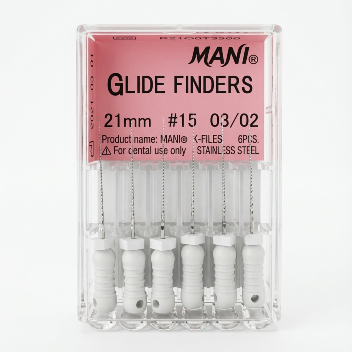MANI Glide Finders 21mm | Stainless Steel Endodontic Hand Files |