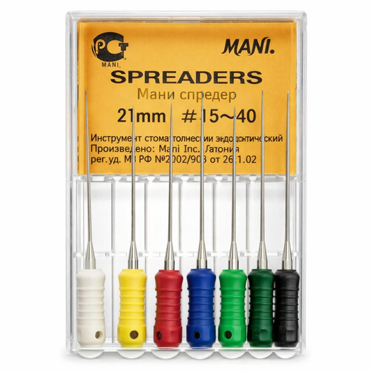 MANI D-Finders 21mm | Stainless Steel Endodontic Hand Files |