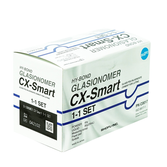 Shofu Hy-Bond Glasionomer CX-Smart Luting Cement Set | Glass Ionomer Luting Cement | Dental Cement