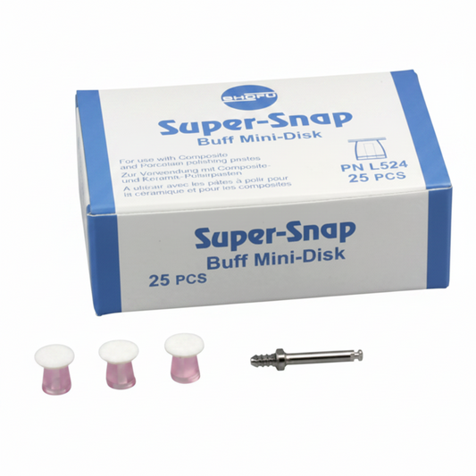 Shofu Super-Snap Buff Disk | Ultra-High Gloss Composite Polishing Discs |