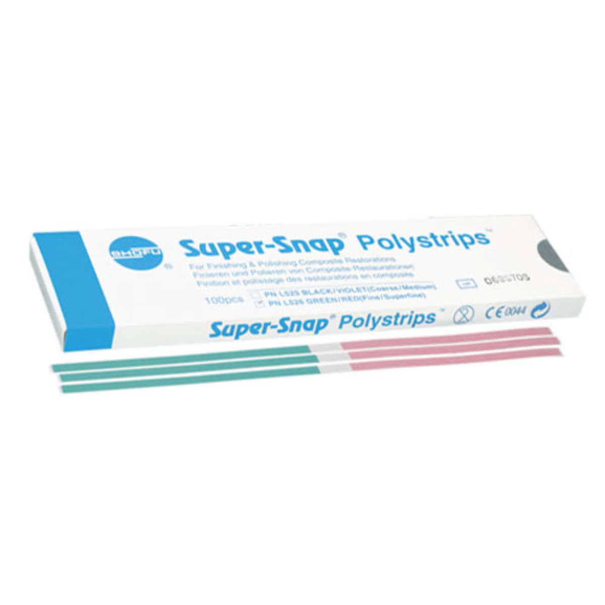 Shofu Super-Snap Polystrips | Ultra-Thin Finishing & Polishing Strips for Composite Restorations |