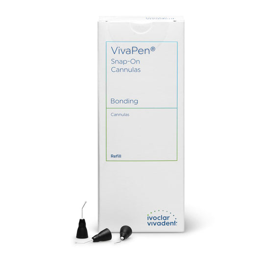 Ivoclar Vivadent VivaPen Snap-On Cannulas | Disposable Application Tips for VivaPen Adhesive System | Pack of 100