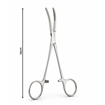 GDC Hemostats Kelly Straight (H1) & Curved (H2) 14cm | Dental Artery Forceps