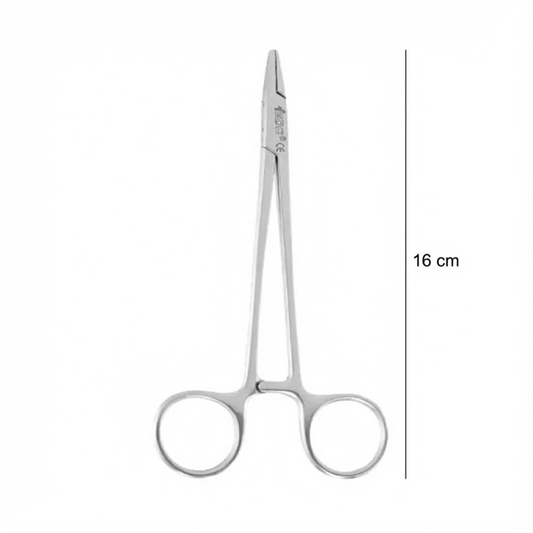 GDC Needle Holder Mayo-Hegar Straight 16cm (NHMH) | Surgical Needle Holder
