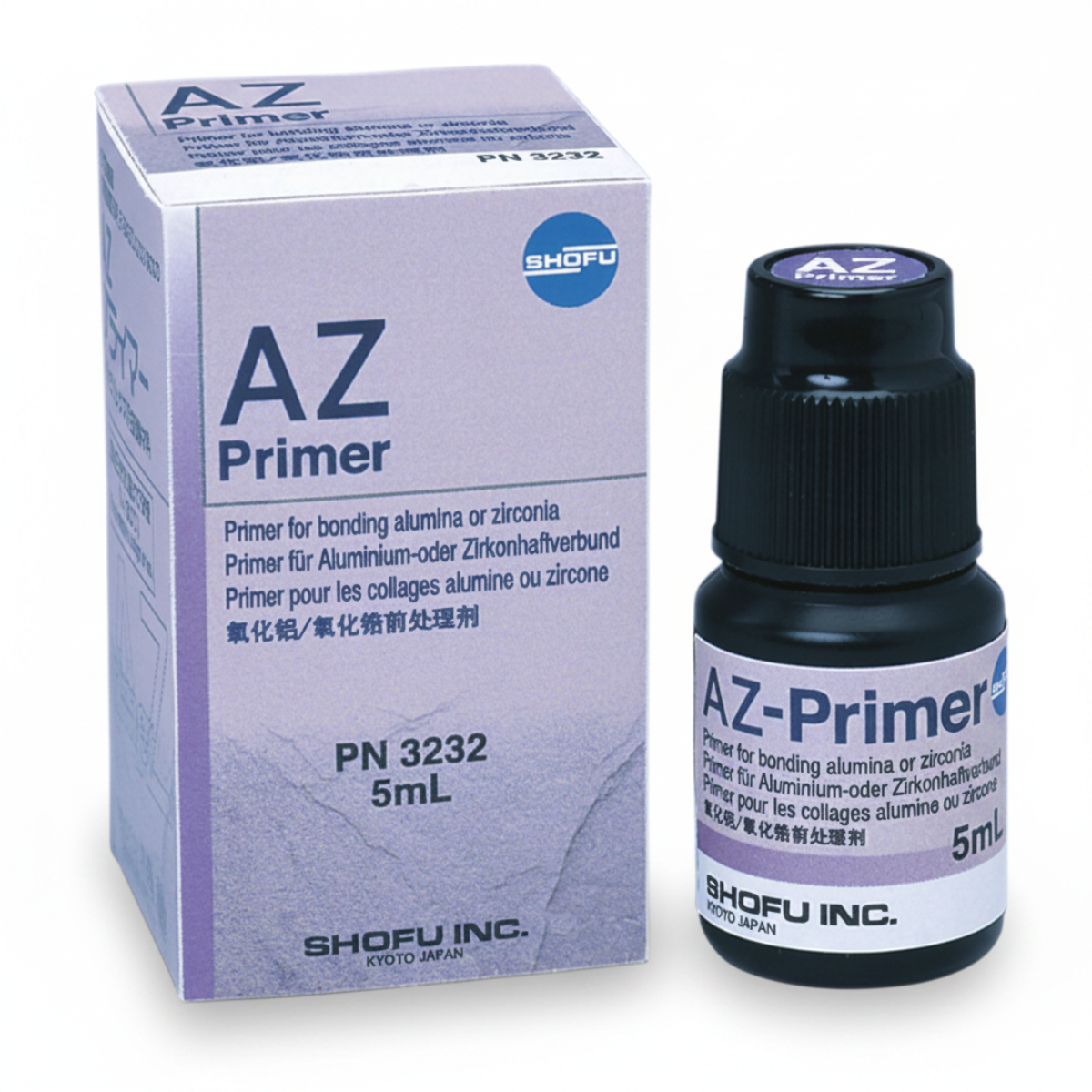 Shofu AZ Primer | Universal Zirconia & Metal Primer for Enhanced Bond Strength | 5ml |