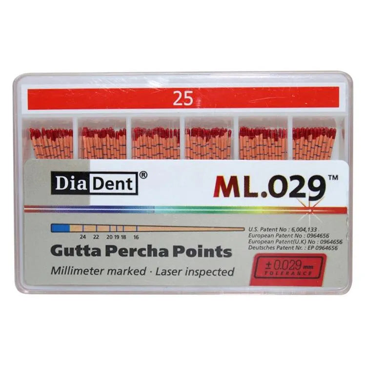 Diadent Gutta Percha Points 2% mdental