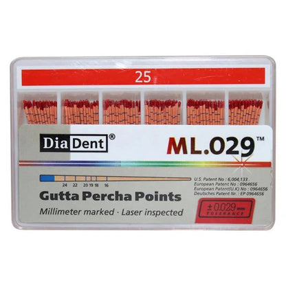 Diadent Gutta Percha Points 2% mdental