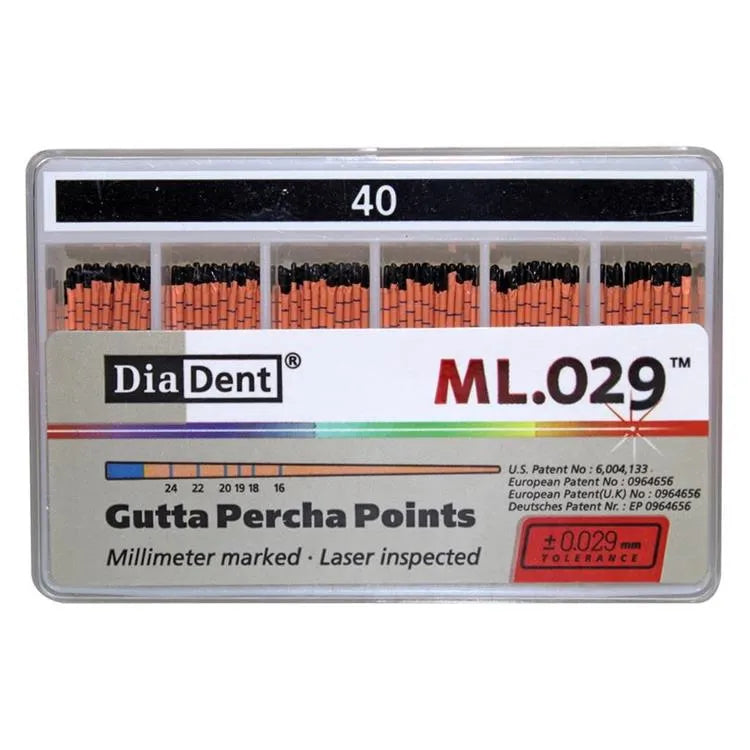 Diadent Gutta Percha Points 2% mdental
