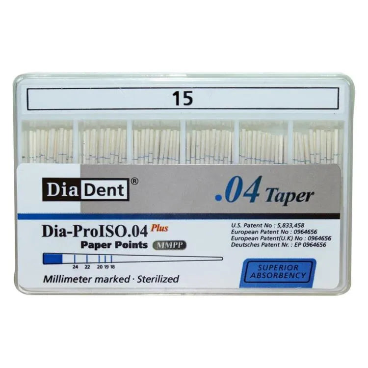 Diadent Paper Point 4% mdental