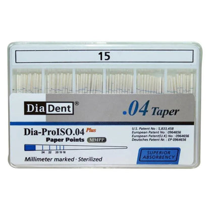 Diadent Paper Point 4% mdental