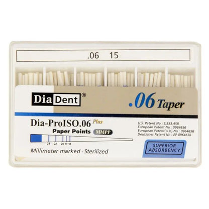 Diadent Paper Point  6% mdental