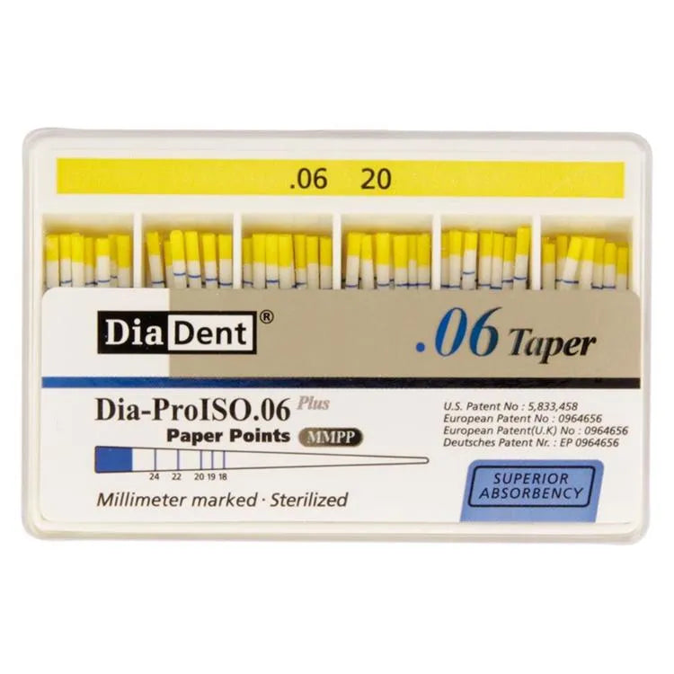 Diadent Paper Point  6% mdental