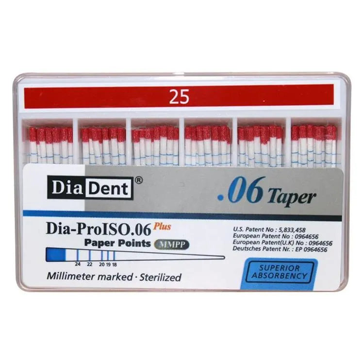 Diadent Paper Point  6% mdental