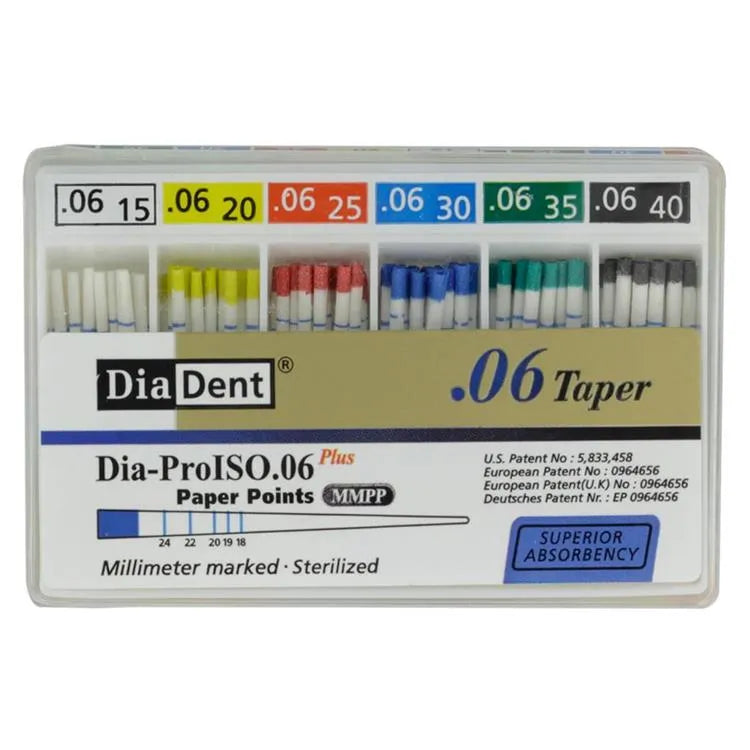Diadent Paper Point  6% mdental