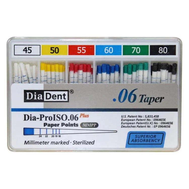 Diadent Paper Point  6% mdental