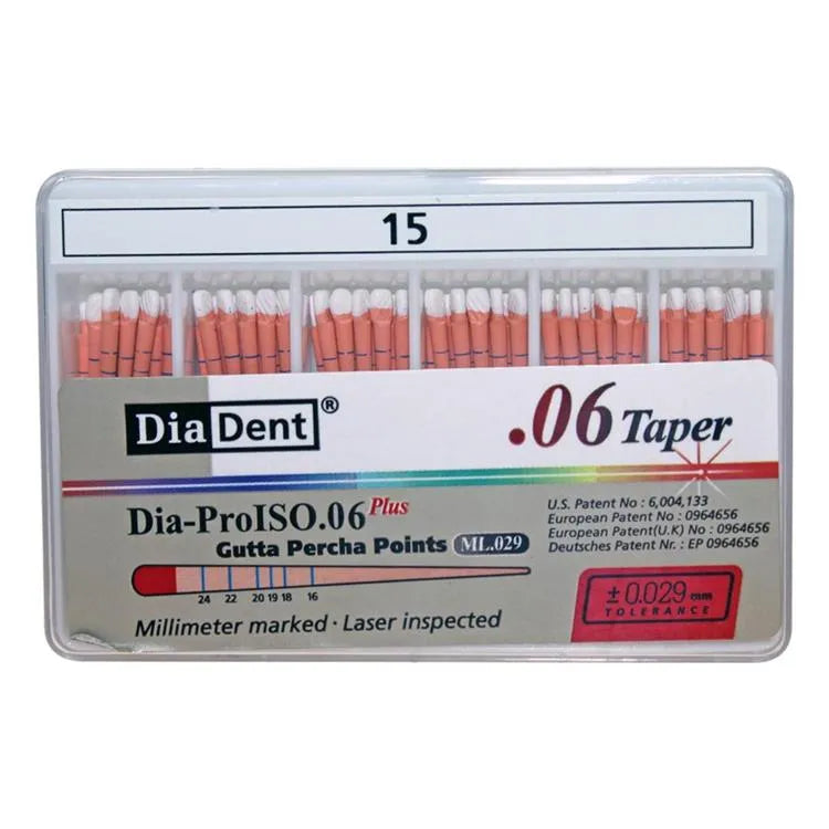 Diadent Gutta Percha Points 6% mdental