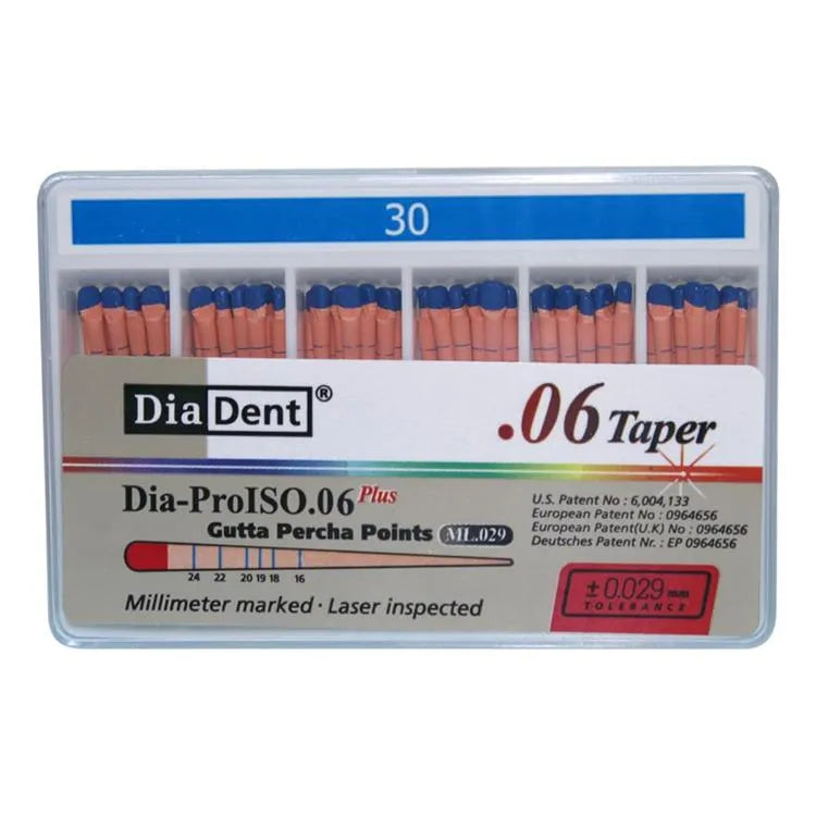 Diadent Gutta Percha Points 6% mdental