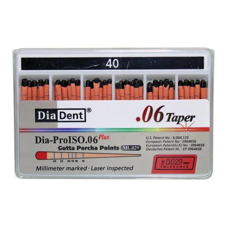Diadent Gutta Percha Points 6% mdental