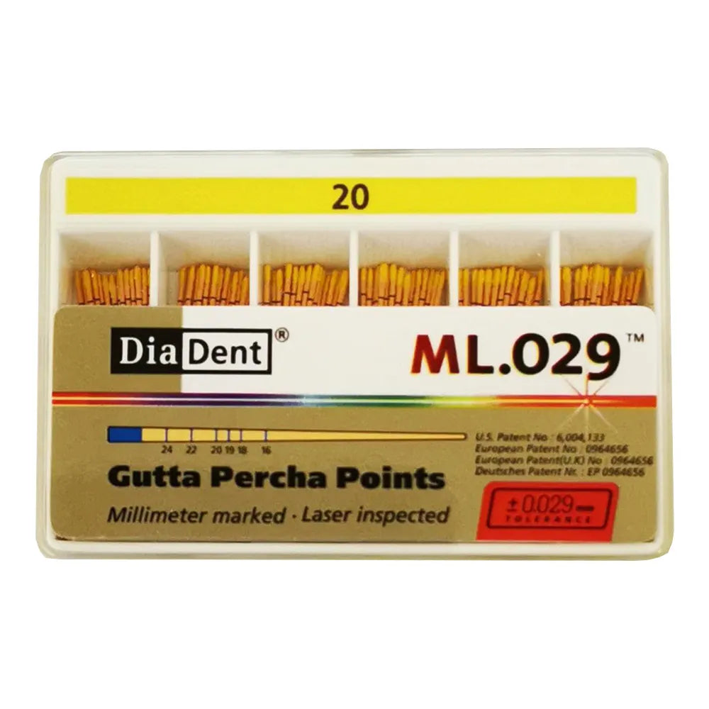 Diadent Gutta Percha Points 2% mdental
