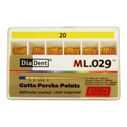 Diadent Gutta Percha Points 2% mdental