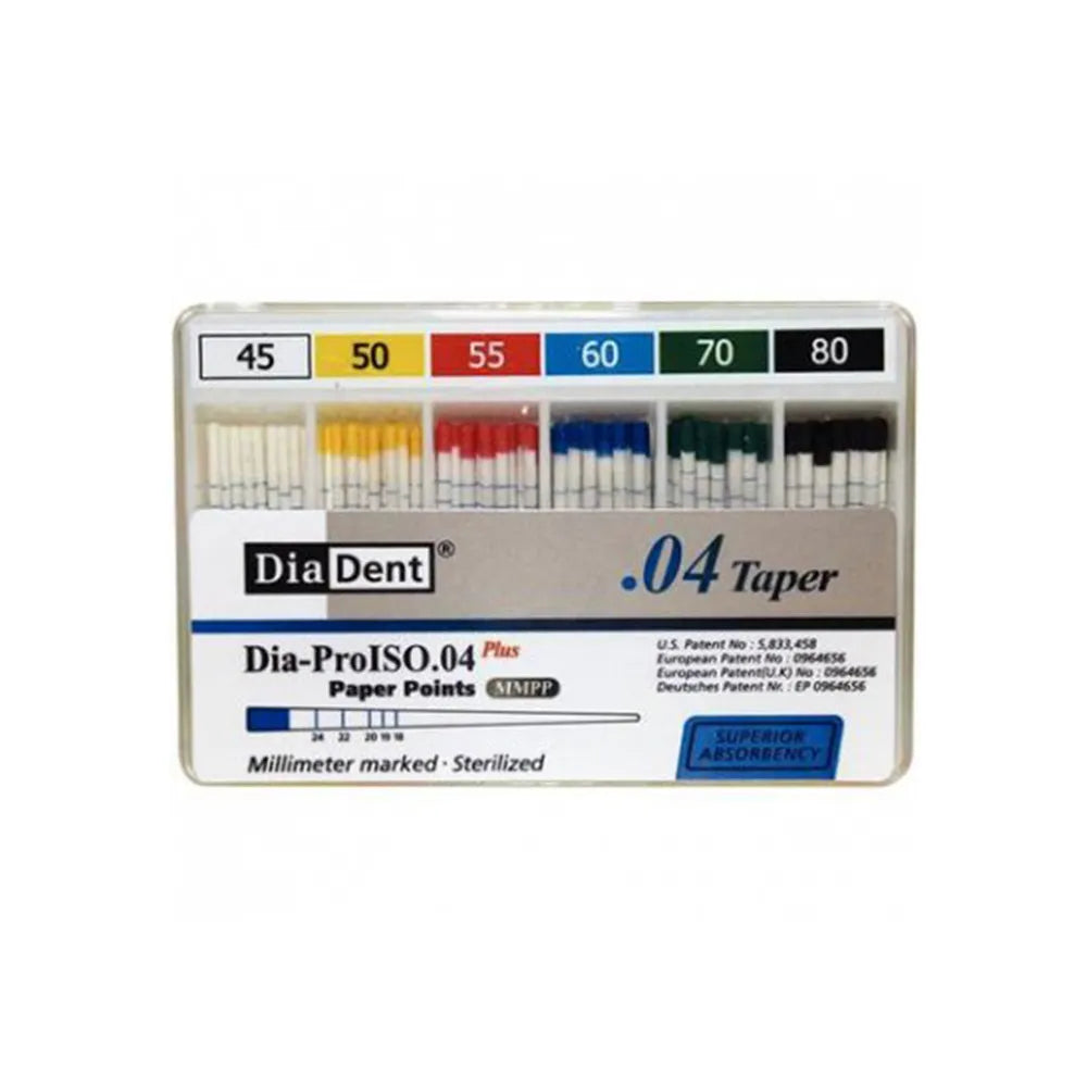 Diadent Paper Point 4% mdental