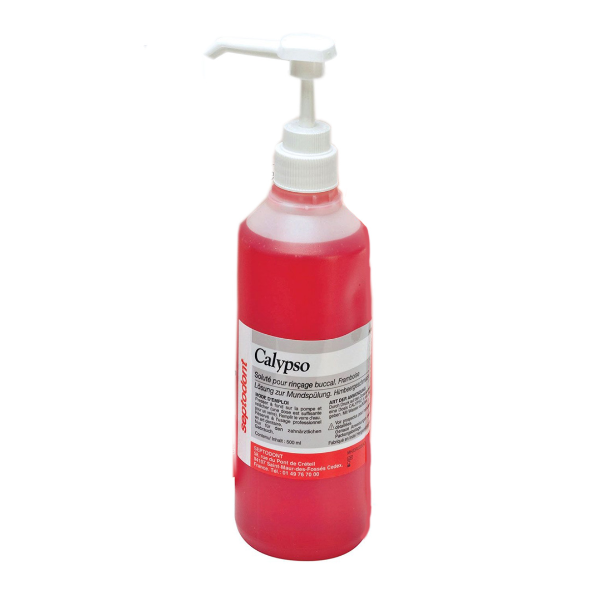 Septodont Calypso Mouthwash Liquid | Antiseptic Oral Rinse for Pre & Post Dental Procedures |