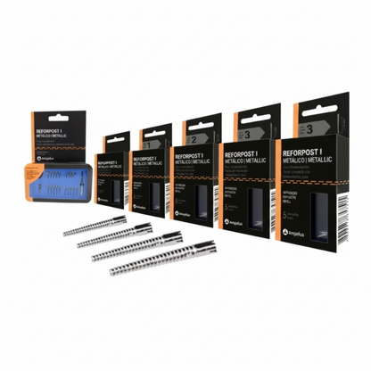 Angelus Reforpost Metallic | Intraradicular Dental Posts | Metallic Root Canal Posts | Endodontic Post System