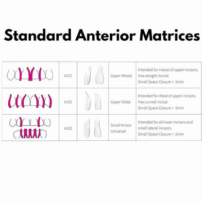 Bioclear Anterior Kit - Modern Matrix System for Esthetic Restorations mdental