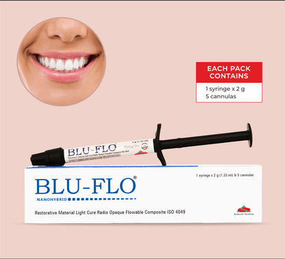 MANI Blu Flo Rotary Files | Heat-Treated NiTi Endodontic Files | Root Canal Shaping System |
