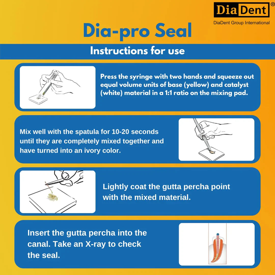 DiaDent DiaProseal - Epoxy Resin Based Root Canal Sealer mdental