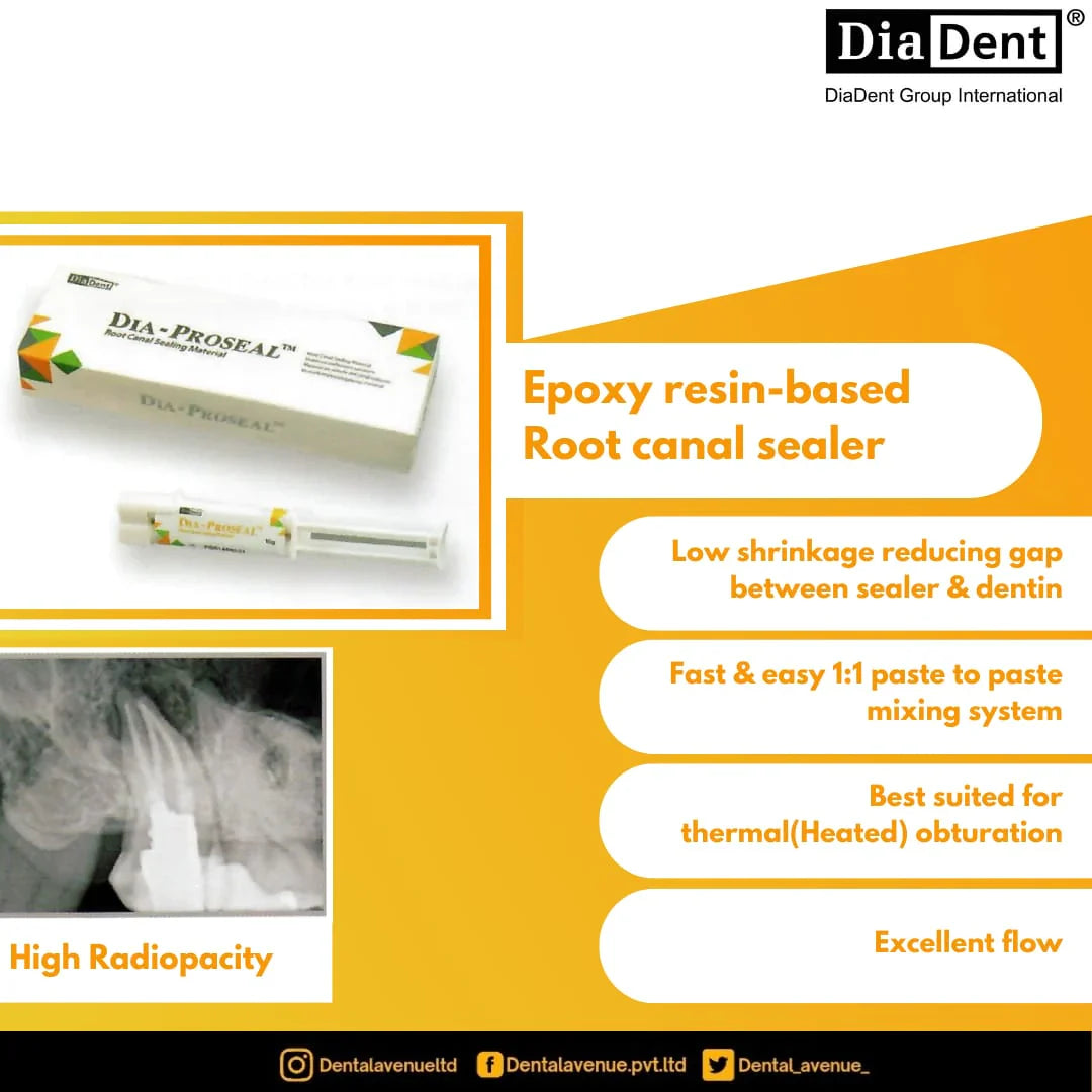 DiaDent DiaProseal - Epoxy Resin Based Root Canal Sealer mdental