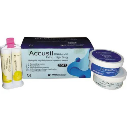 Accusil Putty VPS Impression Material | Addition Silicone Putty | High Precision Dental Impression Material