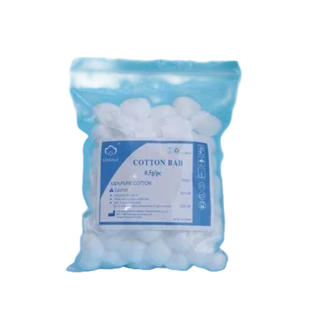 Capri Cotton Balls | Premium Absorbent Dental Cotton Balls | Soft, Lint-Free & Sterile | 500g Pack