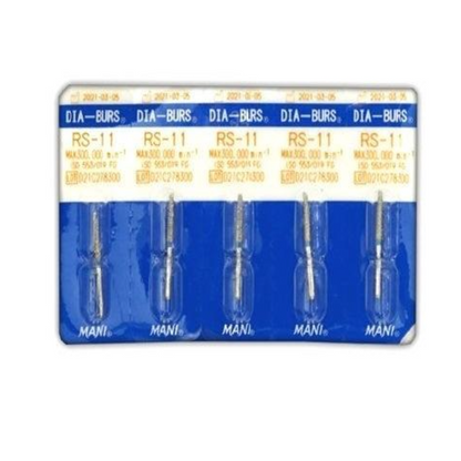 MANI Diamond Burs RS-11 & RS-21 | Rounded Shoulder Diamond Burs
