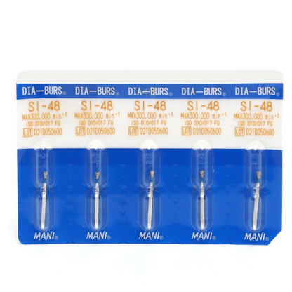 MANI Diamond Burs SI-46, SI-47 & SI-48 | Inverted Cone Diamond Burs