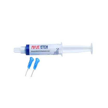 AVUEETCH 37% Dental Etching Gel | Phosphoric Acid Etchant Syringe | Enamel & Dentin Conditioning Gel | Pack of Syringes