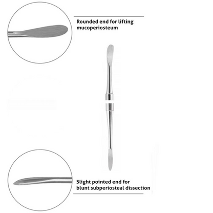 GDC Periosteal Elevator Molt 9 Large #P9 #3 | Stainless Steel Oral Surgery Instrument | BuyDental India