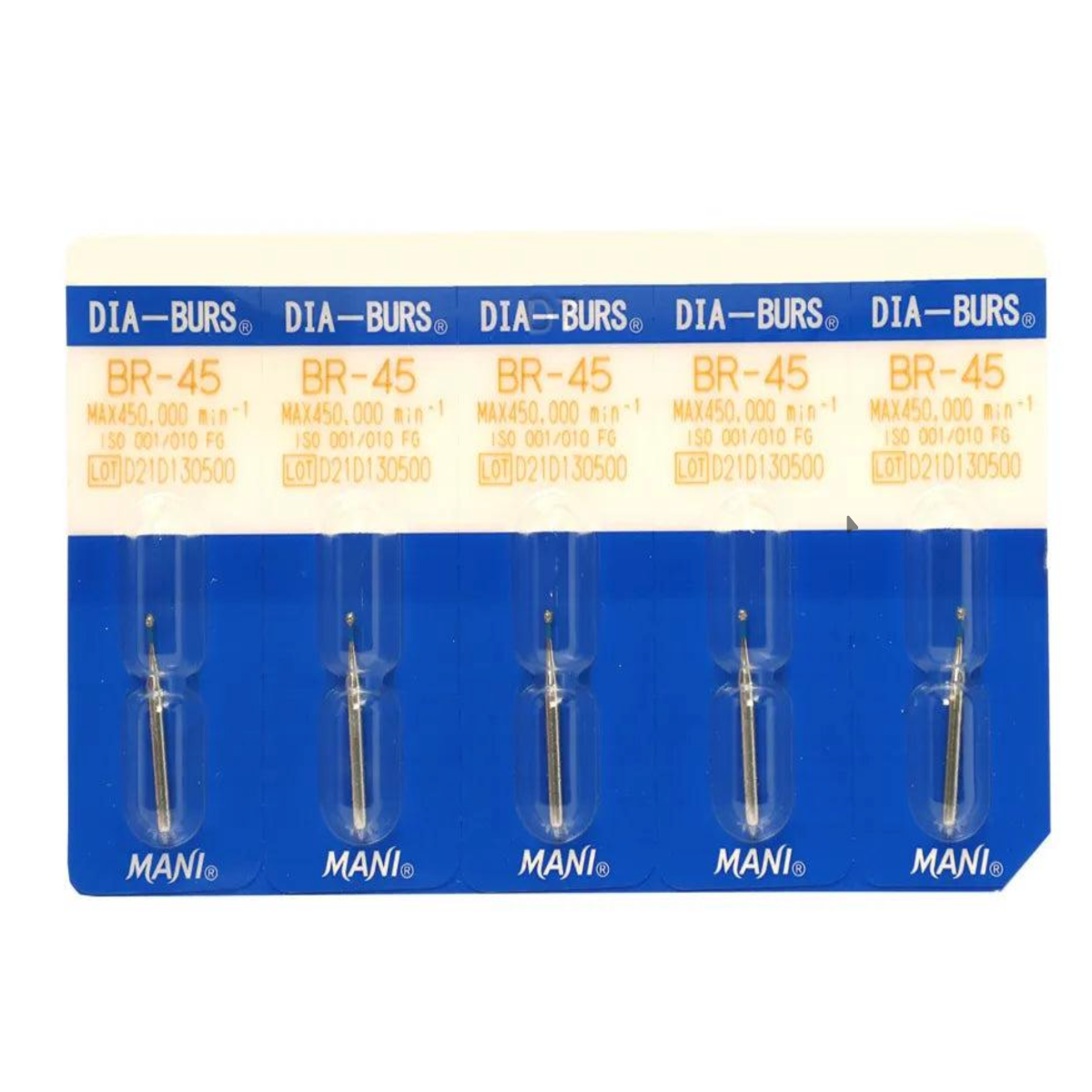 MANI Diamond Burs BR-31, BR-40, BR-41, BR-45, BR-46 & BR-49 | Ball Round Diamond Burs