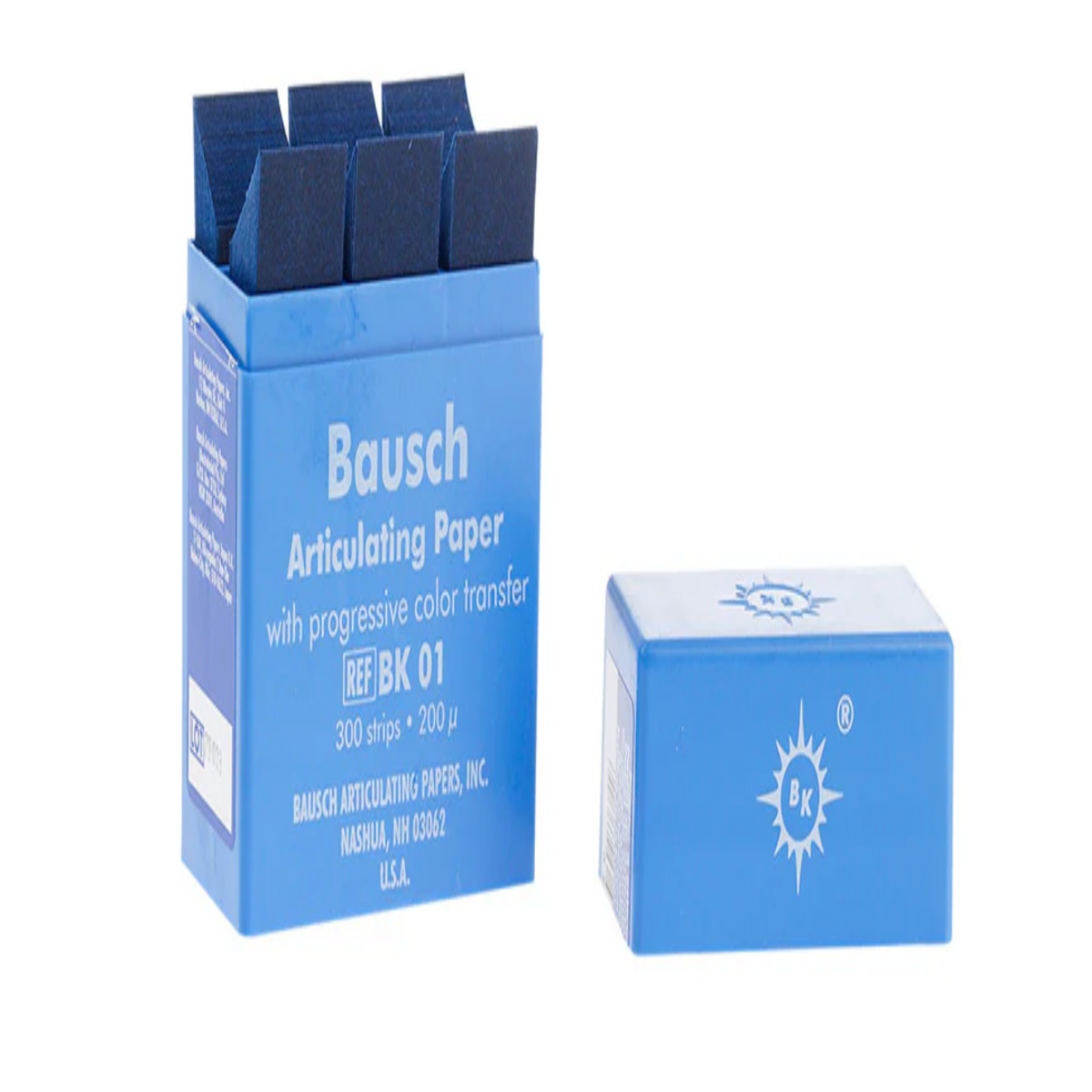 Bausch Articulating Paper Strips 40µ, 100µ & 200µ | Double-Sided Occlusion Indicator |