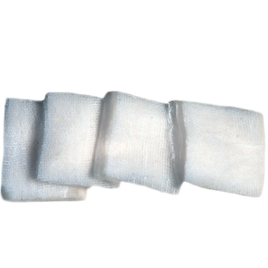 Capri Sandwich Gauze | Sterile Absorbent Cotton Gauze Dressing | Soft & Highly Absorbent | Dental & Surgical Use