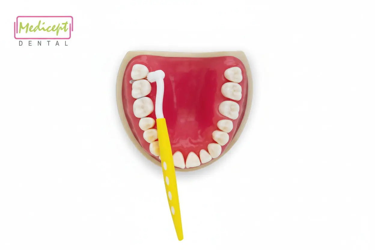 Medicept Protec Interdental Brush Assorted (Pack of 4) mdental