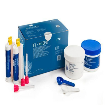 GC G-Fix Flexceed Kit | Dual-Cure Resin Luting Cement | Automix Syringe Kit |