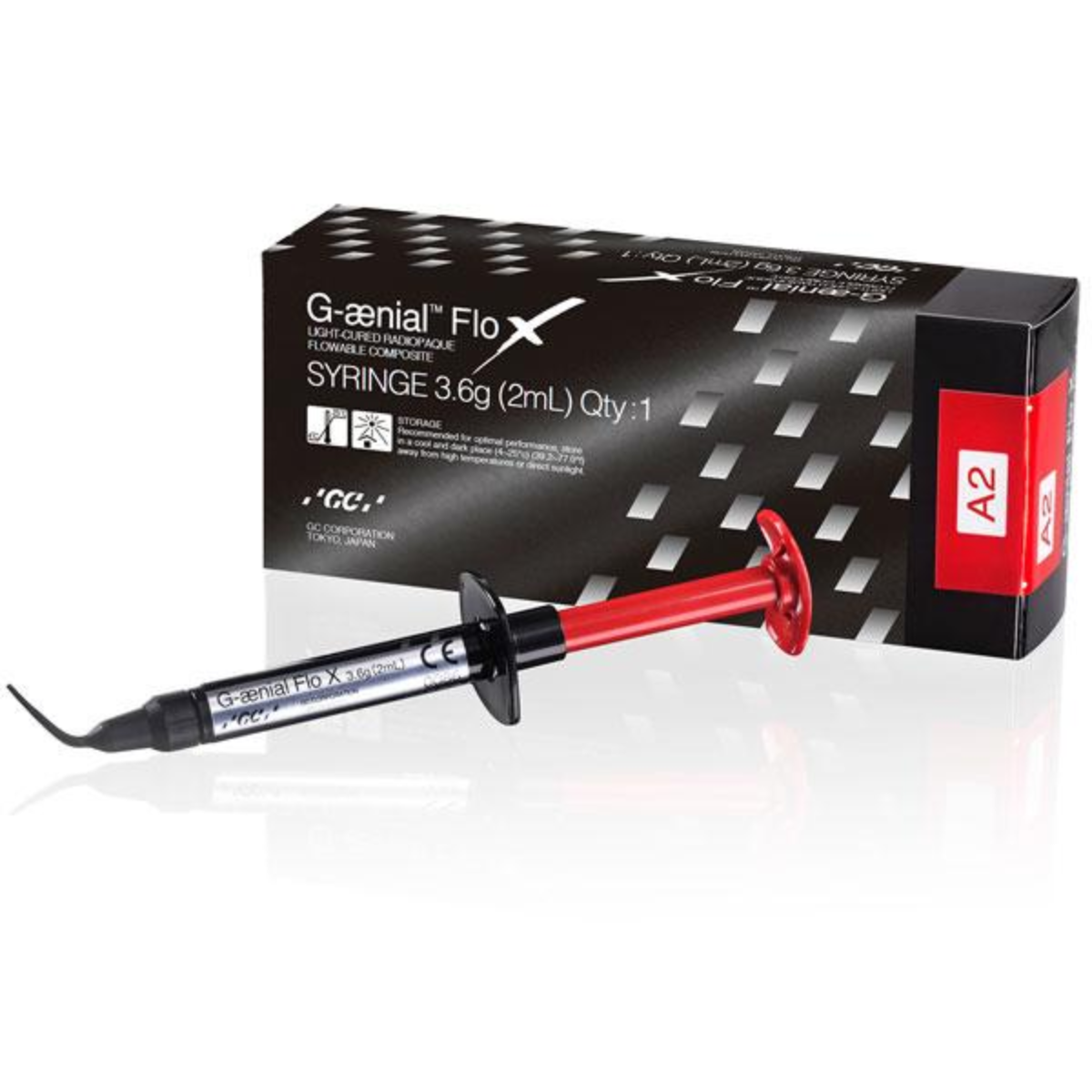 GC G-ænial Universal Flo | Light-Cured Flowable Nano-Hybrid Composite | Syringe |