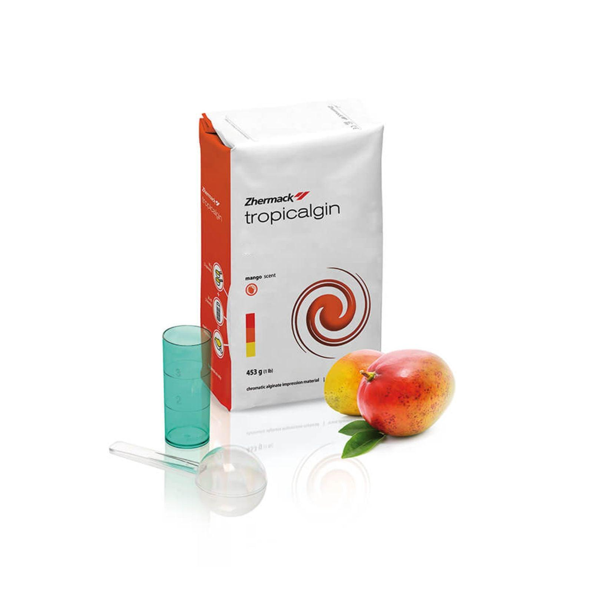 Zhermack Tropicalgin® Chromatic Alginate Impression Material | Fast Set | Dust-Free | 453g Pack |