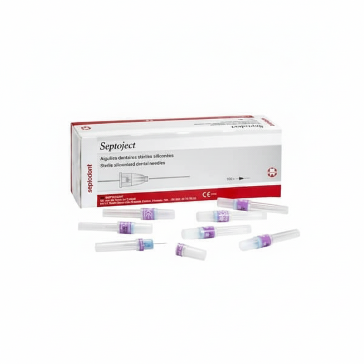 Septodont Septoject® 30G (0.30 × 10 mm) | Sterile Dental Needles | Short Needle |
