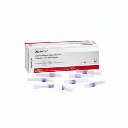 Septodont Septoject® 30G (0.30 × 10 mm) | Sterile Dental Needles | Short Needle |